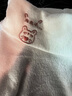 森女部落原創(chuàng)加絨T恤修身打底衫上衣高領(lǐng)內(nèi)搭秋冬長(zhǎng)袖百搭裝可愛(ài) 白色（單件） L 曬單實(shí)拍圖