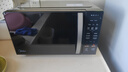 美的（Midea）家用微波爐光波烤箱微烤一體機(jī)平板加熱多功能智能殺菌飯盒蒸菜單C20  曬單實(shí)拍圖
