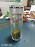 格亞（GEYA）陶立克鈦杯抗菌玻璃杯雙層水晶級玻璃茶杯抑菌玻璃水杯子定制禮盒 商務(wù)款【高檔禮盒】400ml 曬單實(shí)拍圖