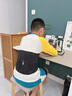 安踏（ANTA）兒童護(hù)腰帶男童女童青少年專用夏季固定保護(hù)腰椎支撐腰圍腰托腰帶 靜謐灰【五支撐條/可調(diào)加壓】 M（體重70-100斤） 曬單實拍圖