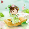 宮廷寶貝故宮格格擺件四季娃娃 博物館文創(chuàng)兒童女生生日情人節(jié)禮物伴手禮 采荷娃娃 曬單實拍圖