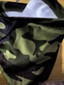 莎蒂莉睡帽春季秋冬薄款老人男女晚上睡覺(jué)頭發(fā)化療帽子套光頭包頭圓頂帽 YM-M-C-03迷彩軍綠 均碼 曬單實(shí)拍圖