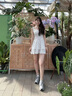 RXXBFB松糕厚底老爹鞋女春秋季百搭小個(gè)子增高休閑鞋子女網(wǎng)面透氣運動(dòng)鞋 銀色 40 (250mm) 曬單實(shí)拍圖