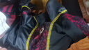 乖奇奇萬(wàn)圣節(jié)兒童服裝女童cosplay吸血鬼化妝舞會(huì)女巫演出服公主裙女孩 WS女王款 130 曬單實(shí)拍圖