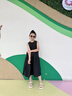 女童白色連衣裙2025新款夏季童裝長裙女孩感好看度假沙灘裙 黑色 【楠楠A135】 160 曬單實(shí)拍圖