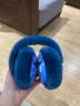 迪士尼兒童耳罩冬保暖毛絨耳暖男童護耳套學(xué)生耳捂HM1047孔藍（可折疊） 曬單實(shí)拍圖