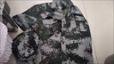 夏季新式迷彩服套裝男短袖薄款透氣耐磨軍迷軍訓(xùn)服表演服工作服女 短袖草綠套裝（上衣+下褲） 175/XL 曬單實(shí)拍圖
