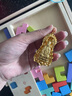 奢名紀(jì)火焰觀音黃金吊墜999足金包銀項(xiàng)鏈男女款送男友生日禮物實(shí)心真金 火焰觀音吊墜約13克【送黑繩】 曬單實(shí)拍圖