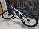 福特山地自行車(chē)成年人男女中學(xué)生12到18歲27/30速油碟剎減震越野單車(chē) lm360-星空白灰-微轉27速-線(xiàn)拉碟剎 M碼16寸車(chē)架26寸輪徑【建議:155-175cm】 曬單實(shí)拍圖