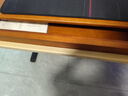 MUU家具實(shí)木電動(dòng)升降桌子帶抽屜學(xué)習(xí)書桌電競智能電腦桌辦公桌工作臺(tái) 密斯升降書桌-黃楊木【1.6米】 曬單實(shí)拍圖