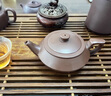 泱青韻原礦紫砂壺家藏老紫泥純全手工茶壺泡茶壺功夫茶具 漢云壺 220ml 曬單實(shí)拍圖