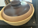 全品屋無(wú)釉砂鍋陶瓷煲湯煮粥石鍋烹飪鍋具燃氣灶家用煲仔飯寬口燉湯沙鍋 【適用4-6人】3.1L-無(wú)圍爐 3.1L 干燒不易裂丨無(wú)釉鍋身 曬單實(shí)拍圖