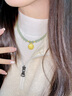 中國黃金（CHINA GOLD）八寶羅盤黃金項(xiàng)鏈女足金和田玉吊墜七夕情人節(jié)禮物送女朋友老婆 足金八寶羅盤和田玉項(xiàng)鏈【紀(jì)念品】 曬單實(shí)拍圖