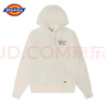 dickies加絨連帽長(cháng)袖衛衣男女秋季新款潮流休閑套頭衫寬松運動(dòng)情侶上衣 奶油色 （寬松版型） XL 曬單實(shí)拍圖
