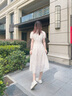 lagogo法式收腰碎花連衣裙女拉谷谷2025春夏新款洋氣顯瘦度假裙 混色 M 曬單實拍圖