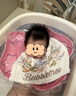 外彩嬰兒游泳圈新生兒童脖圈1歲小月齡男女寶寶洗澡泳圈可調(diào)節(jié)雙氣囊 甜美兔L碼【6-12個(gè)月】 曬單實(shí)拍圖