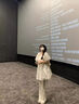 微光里短袖白襯衫女小清新泡泡袖上衣中長款設(shè)計感夏季系帶娃娃衫慵懶風(fēng) 白色 均碼 （M碼）【建議70-120斤】 曬單實拍圖