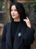 赫蓮娜(HR)官方正品胸針女士西服優(yōu)雅時尚胸花高檔配飾品生日禮物送女友 胸針·冰靈 曬單實拍圖