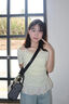 CENTARLKATTY小眾原創(chuàng  )設計波點(diǎn)蝴蝶結戴妃包女2025新款時(shí)尚復古手提斜挎包 波點(diǎn)灰 曬單實(shí)拍圖