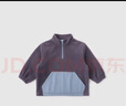 巴厘小豬（BALIPIG）男童衛(wèi)衣秋冬季加厚保暖嬰幼兒衣服女童加絨衫寶寶兒 暮山紫 100 cm 曬單實(shí)拍圖