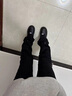 益帛排扣休閑褲男夏季新款美式高街運動垂感休閑寬松微喇彎刀西長褲子 黑色 XL 【建議115-130斤】 曬單實拍圖