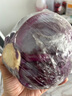 諸氏橙品【有機】紫甘藍 現(xiàn)摘紫包菜卷心菜 新鮮蔬菜生吃沙拉涼拌食材 （3份*500g/份）調(diào)色，風味更佳 曬單實拍圖