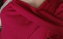 勤度訂婚衣服女夏天平時可穿酒紅色小個子結(jié)婚敬酒服新娘夏季裙法式 紅色 XXL 曬單實拍圖