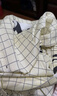 野獸派家居（tbh）熊貓?zhí)旖z棉家居服套裝可外穿男女同款家居服睡衣 短款套裝格紋 L 曬單實(shí)拍圖