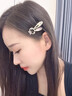 紀思梵兔子劉海夾發(fā)卡頭飾女高端2025款側(cè)邊夾頭發(fā)夾子發(fā)飾生日禮物 兔子高端彈簧夾（禮盒裝） 曬單實拍圖