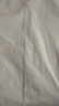 羅蒙（ROMON）日系270g重磅V領(lǐng)短袖t恤男夏季純棉純色雞心領(lǐng)打底衫寬松半袖體恤 白色 XL 145-165斤 曬單實(shí)拍圖