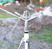 farmer bobo一寸合金搖臂噴頭360度自動旋轉(zhuǎn)園林果樹草坪農(nóng)田灌溉霧化灑水器 一寸合金搖臂噴頭 曬單實拍圖