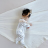 嬰兒連體衣a類純棉女寶寶衣服公主風(fēng)無骨嬰幼兒長袖哈衣爬服 花草集-春秋款 59cm （推薦體重6-10斤） 曬單實(shí)拍圖