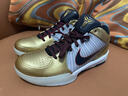 耐克（NIKE）【嚴選好物】 Zoom Kobe4 ZK4 科比4 復刻男子低幫實(shí)戰籃球鞋 金牌FQ3544-100 44 曬單實(shí)拍圖