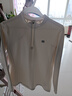 KOLON SPORT【預售】/可隆戶(hù)外休閑衣 女子防曬UPF50+接觸涼感微拉絨長(cháng)袖T恤 LKZT5AN054-CR 奶油白 M 165/88A 曬單實(shí)拍圖