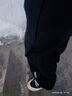 頭號青年牛仔褲男夏季薄款復(fù)古水洗直筒褲寬松男生加大碼休閑褲子 黑 M 曬單實拍圖