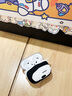 斯幻柯適用Airpods pro2代耳機殼蘋(píng)果耳機AirPods4耳機殼Airpods pro3保護套熊貓磨砂防摔創(chuàng  )意防滑殼 Airpods4-白 曬單實(shí)拍圖