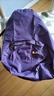 途尊牛津布抽繩束口袋雙肩包大容量輕便旅行背包折疊收納包運動(dòng)包 深紫色 曬單實(shí)拍圖