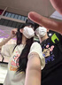 MDlila線條狗情侶裝夏季裝2025年新款短袖t恤百搭一男一女衣服套裝定制 白色男+白色女 L 男+女M 曬單實(shí)拍圖