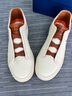 美國(guó)馬球協(xié)會(huì)（U.S.POLO ASSN.）休閑男鞋板鞋男2025春夏新款小白鞋牛皮商務(wù)一腳蹬輕奢男士休閑鞋 米粽【牛皮+舒適透氣】 41 標(biāo)準(zhǔn)運(yùn)動(dòng)鞋碼- 曬單實(shí)拍圖