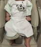 全棉時(shí)代新生嬰兒連體服紗布和袍初生寶寶睡衣嬰幼兒爬爬服 嫩春綠+熊貓夢(mèng)境白 59cm【建議0-3個(gè)月】 曬單實(shí)拍圖