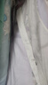 鐘靈記鳶尾貍奴 小貓刺繡 春季新款 雙色搭配 紫色漢元素連衣裙一件現(xiàn)貨 L 曬單實(shí)拍圖