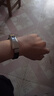 子午線(xiàn)可配情侶手鏈一對硅膠男女運動(dòng)戴手環(huán)學(xué)生閨蜜個(gè)性飾品 黑色一條 曬單實(shí)拍圖