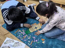 搭一手積木女生兼容樂高難度巨大型城堡拼裝兒童玩具8-12歲女孩生日禮物 花韻城堡+熱氣球/5人仔/超大彩盒 曬單實拍圖