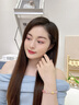 ALLOVE桃花黃金手鏈女漸變瑪瑙轉運珠手串生日禮物送女友老婆結婚紀念日 曬單實(shí)拍圖
