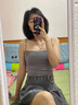 維密桃美背露背無肩帶內(nèi)衣女無鋼圈小胸聚攏防滑隱形掛脖抹胸貼婚紗文胸 膚色--單文胸 M -34/75-AB 曬單實拍圖