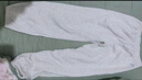安踏運動(dòng)長(cháng)褲女夏季加絨防風(fēng)系帶針織褲子休閑百搭束腳收口衛褲 曬單實(shí)拍圖
