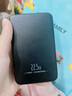 GRACENJOY德國品牌移動電源2025新款移動電源快充充電寶10000毫安輕薄便攜適用蘋果可上飛機(jī)520送男友禮物 黑(22.5w) 10000毫安 曬單實拍圖
