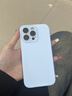 踏朵 簡(jiǎn)約純色液態(tài)硅膠適用蘋(píng)果iphone17promax手機殼蘋(píng)果16Pro高級感15pro自帶鏡頭膜14全包防摔13pro 【嬰兒藍】膚感磨砂/自帶鏡頭膜 iPhone 15Pro 曬單實(shí)拍圖
