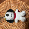 nakajima日本snoopy限量正版飛行員史努比公仔玩偶毛絨包包掛件掛墜小掛飾 高度 8.5cm 曬單實拍圖