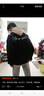 卡圖弛美式hiphop飛行員夾克男女春秋季寬松高街vibe潮牌棒球服外套衣服 黑色 2XL 曬單實(shí)拍圖